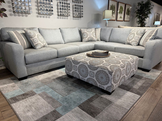 The Teal Mist Oceanic Sectional